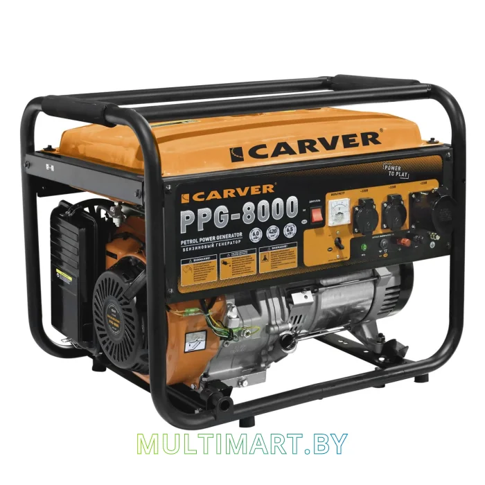Бензиновый генератор Carver PPG-8000